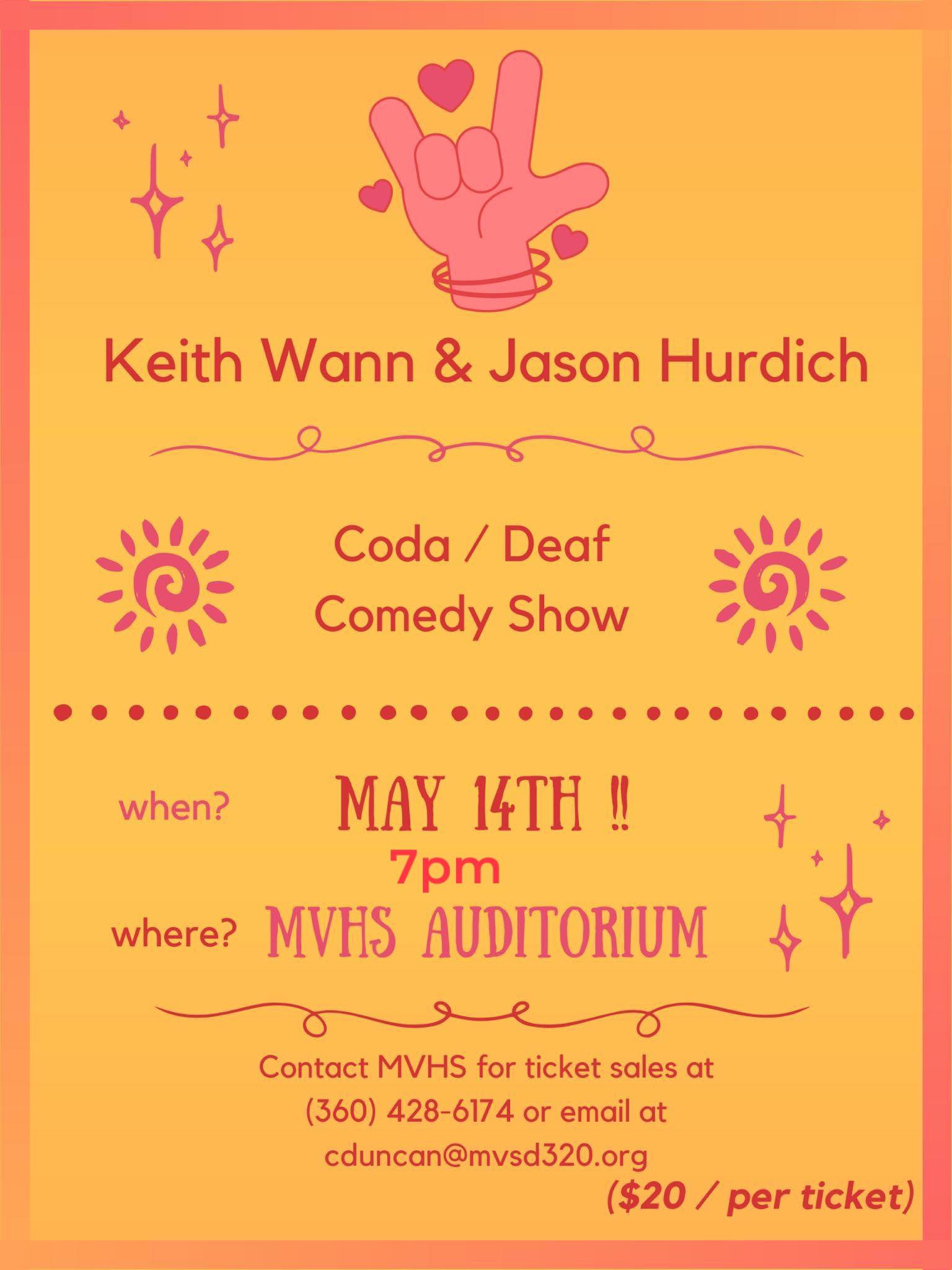 deaf comedy event