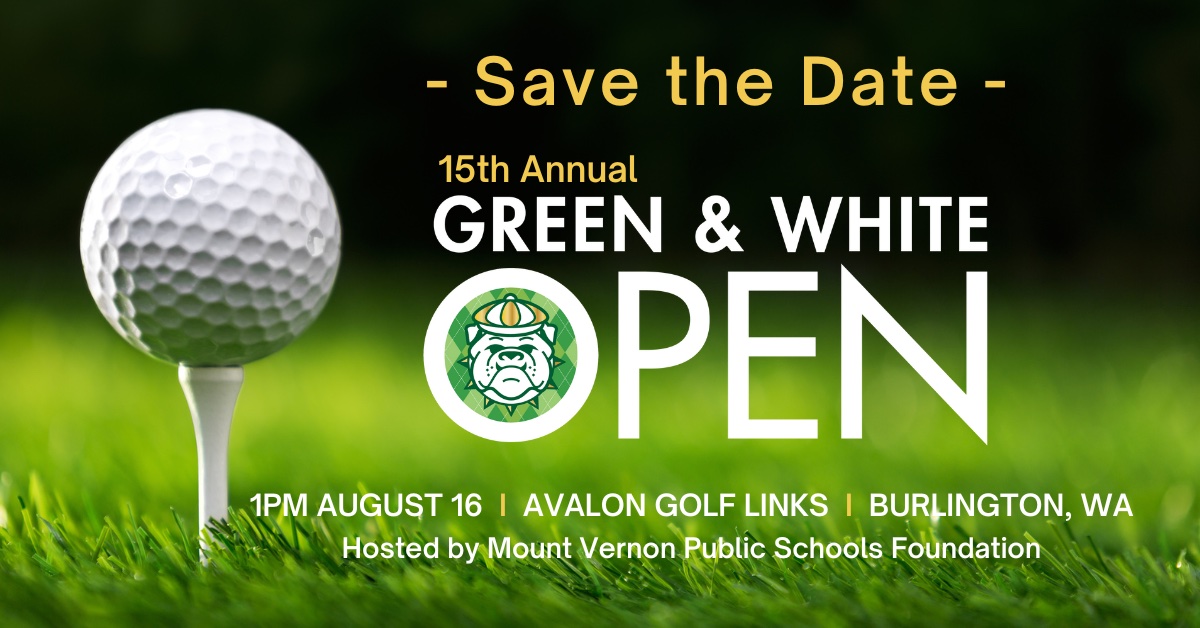 Green and white open golf