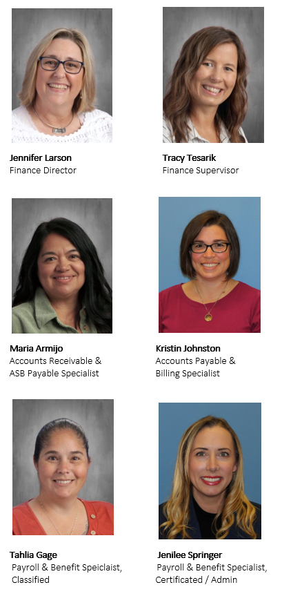 Group Picture of the Business Office Staff