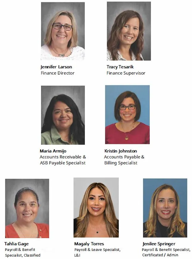 Group Picture of Business Office personnel